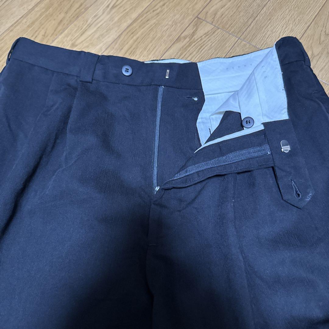 90's ヴィンテージ PERRY ELLIS 2タック スラックス レーヨン