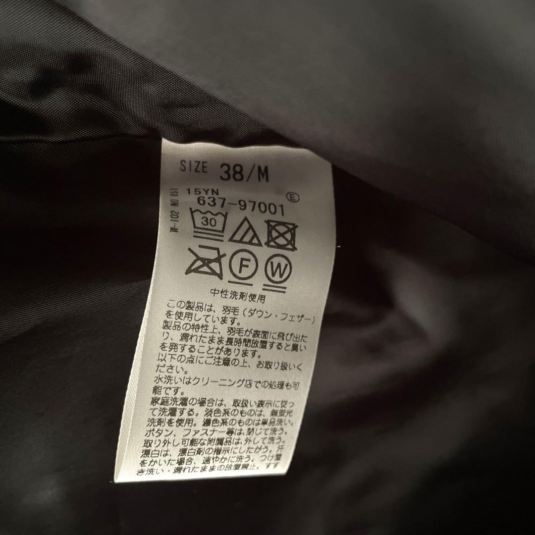 【新品未使用タグ付き✨】オペーク ミュラーダウン 黒 38サイズ