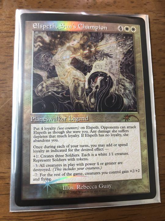 PSA10 太陽の勇者エルズペス　Foil 太陽の勇者、エルズペス foil 30th secret lair 旧枠