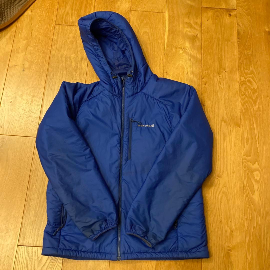mont-bell サーマラップパーカー Men s XL ブルー モンベルL montbell