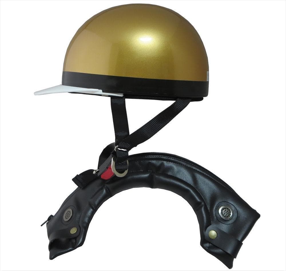 コルク半帽ルック（純金ゴールド）コルク不使用で軽量！メタリック塗装