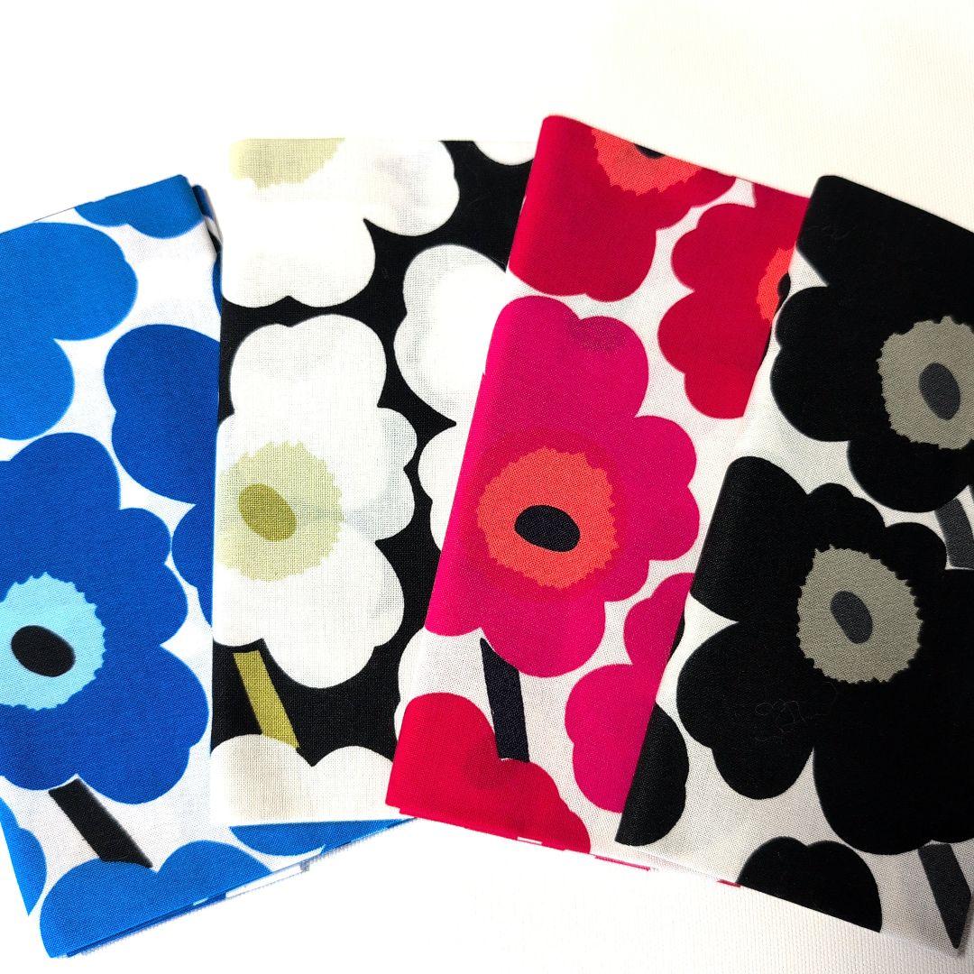 マリメッコ ミニウニッコ カットクロス 約70cm x 50cm　 4枚セット