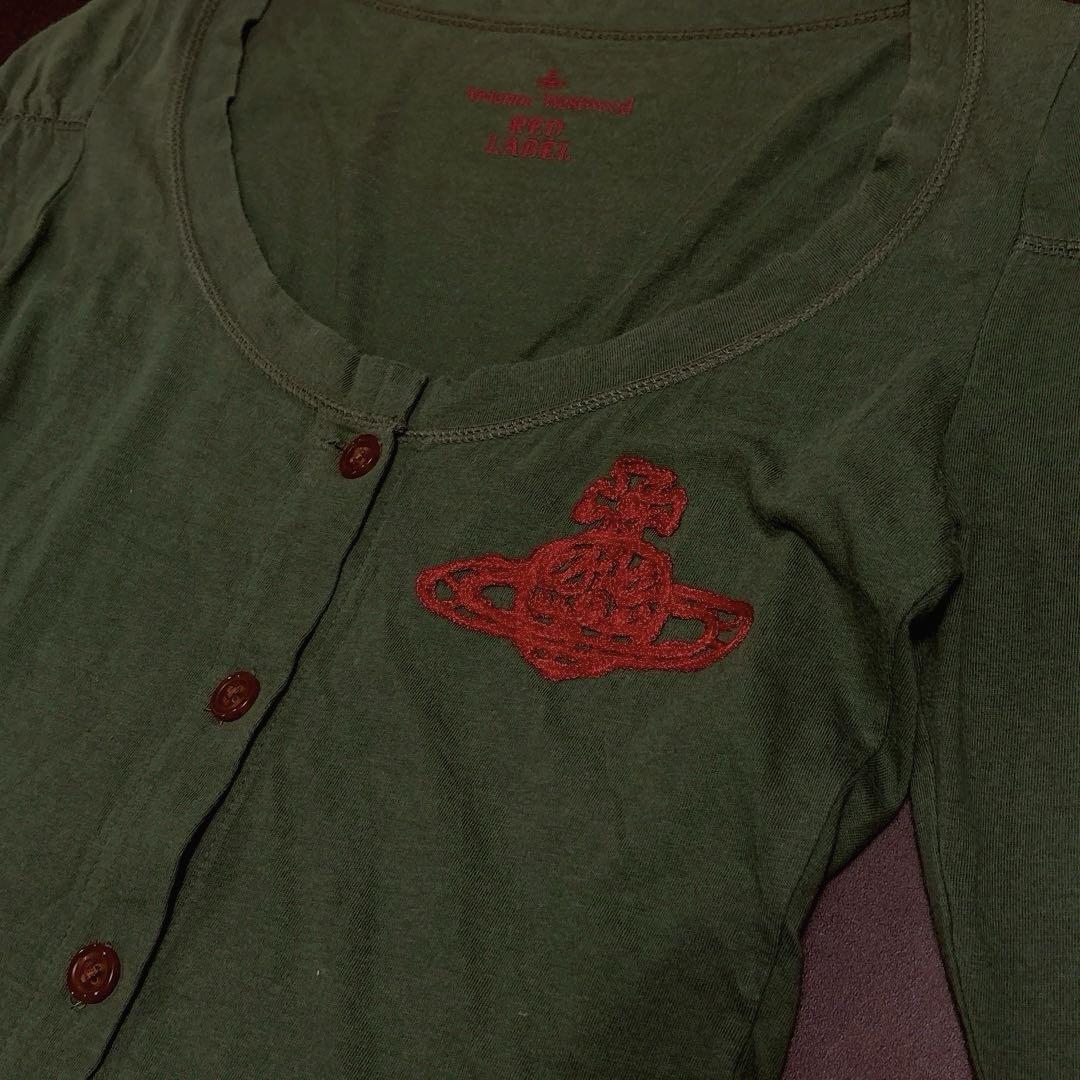 Vivienne Westwood ビンテージ　レアカーディガン グリーン Vivienne Westwood ビンテージ レアカーディガン グリーン
