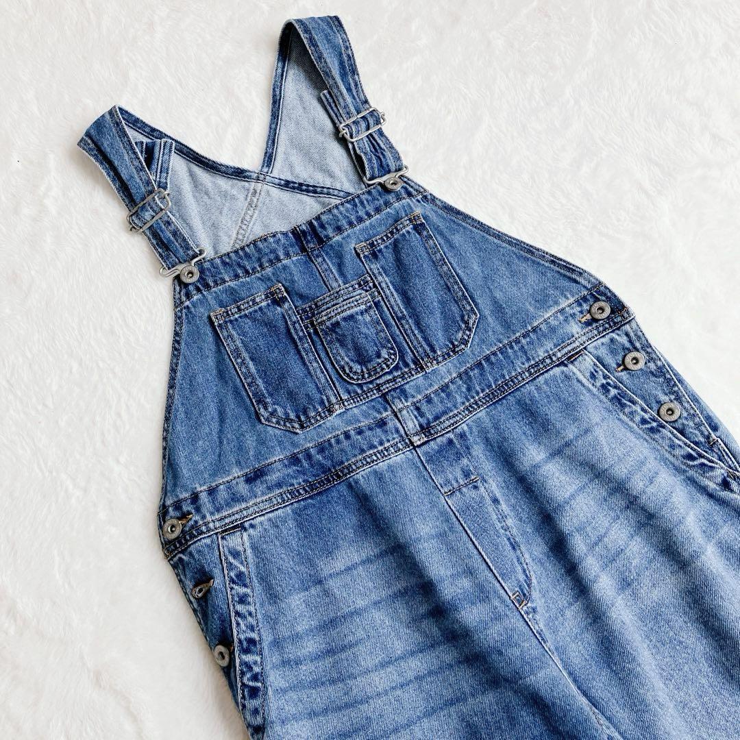 SLOBE IENA × LE DENIM ルーズオーバーオール　デニム　36