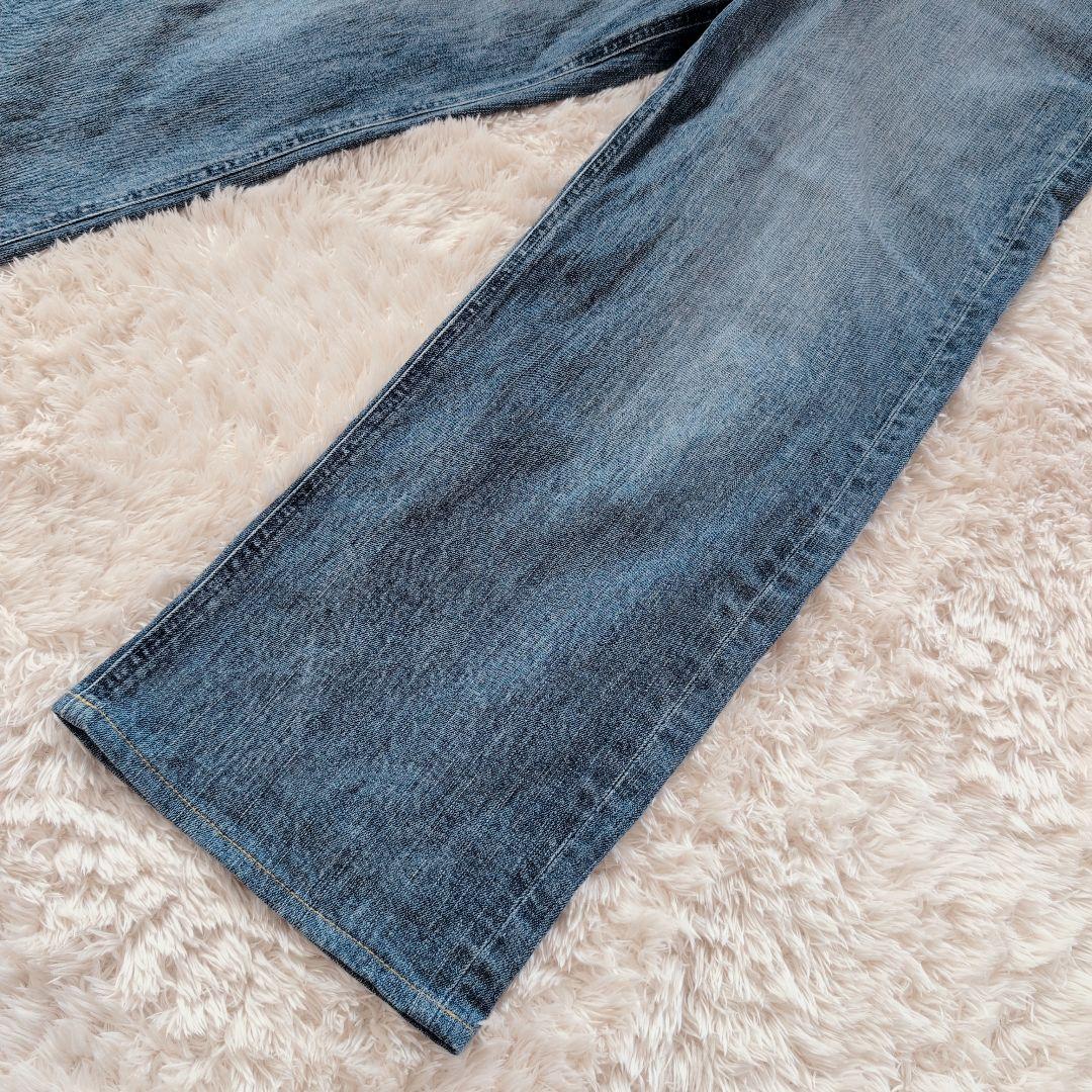 ✨美品✨YANUK ヤヌーク ルーズストレート joan ジョーン 23 ✨美品✨YANUK ヤヌーク ルーズストレート joan ジョーン 23