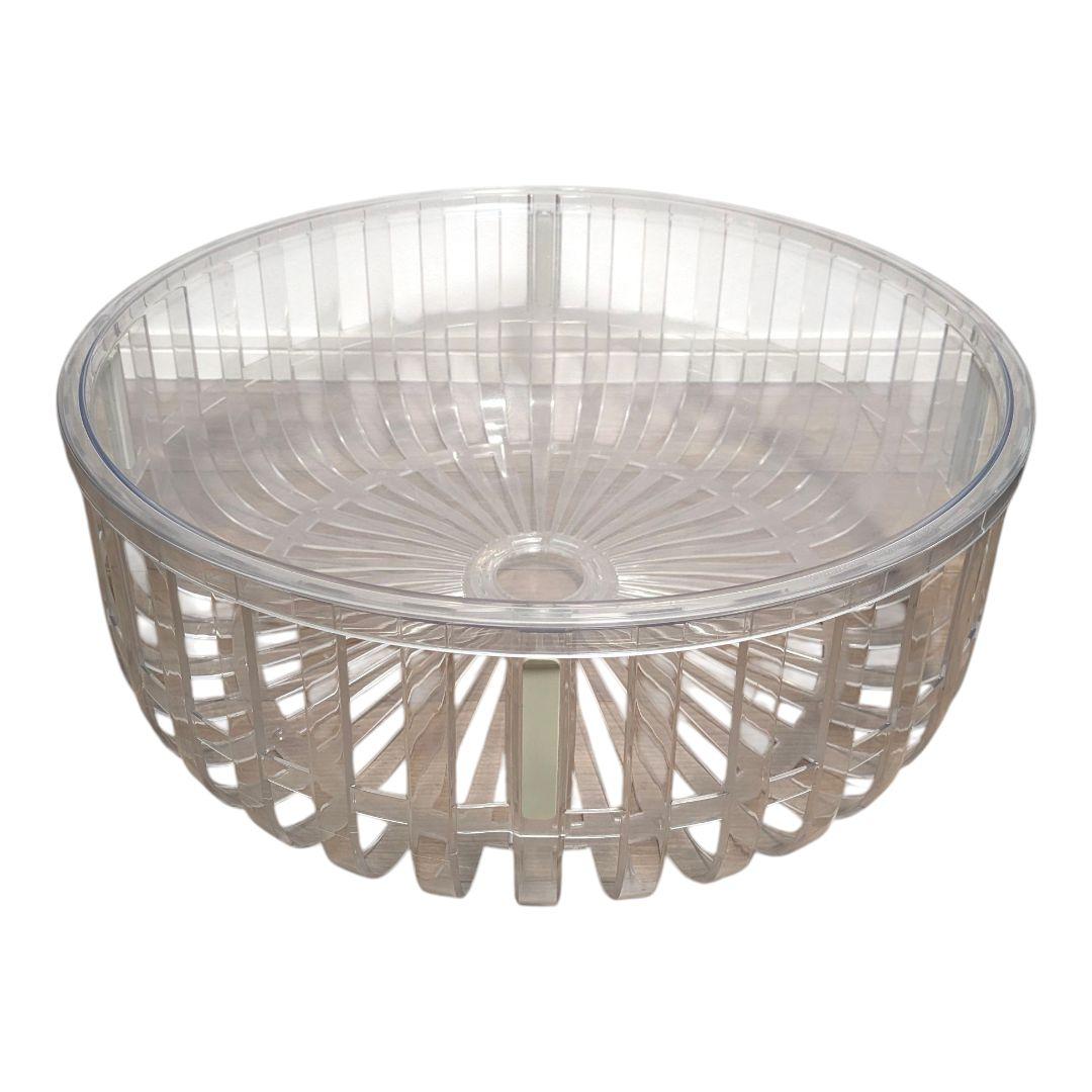 Kartell カルテル パニエ クリスタル 透明 テーブル アクリル