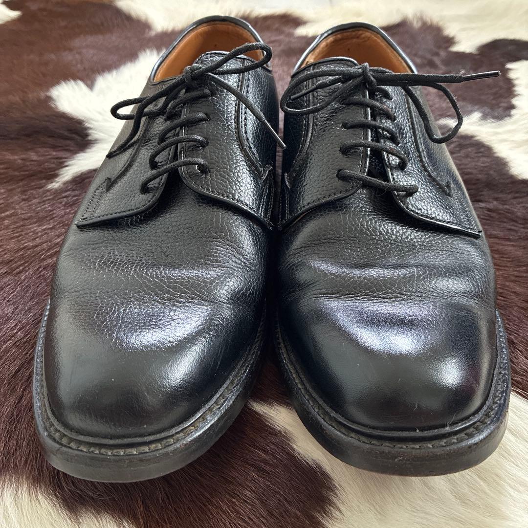 90'sビンテージ古着！日本製 REGAL 本革 レザー 革靴 ブラック シボ