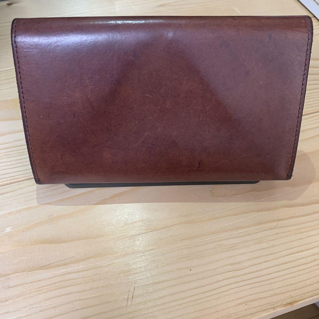 ノックスオーセン長財布 KNOX ダークブラウン 画像3