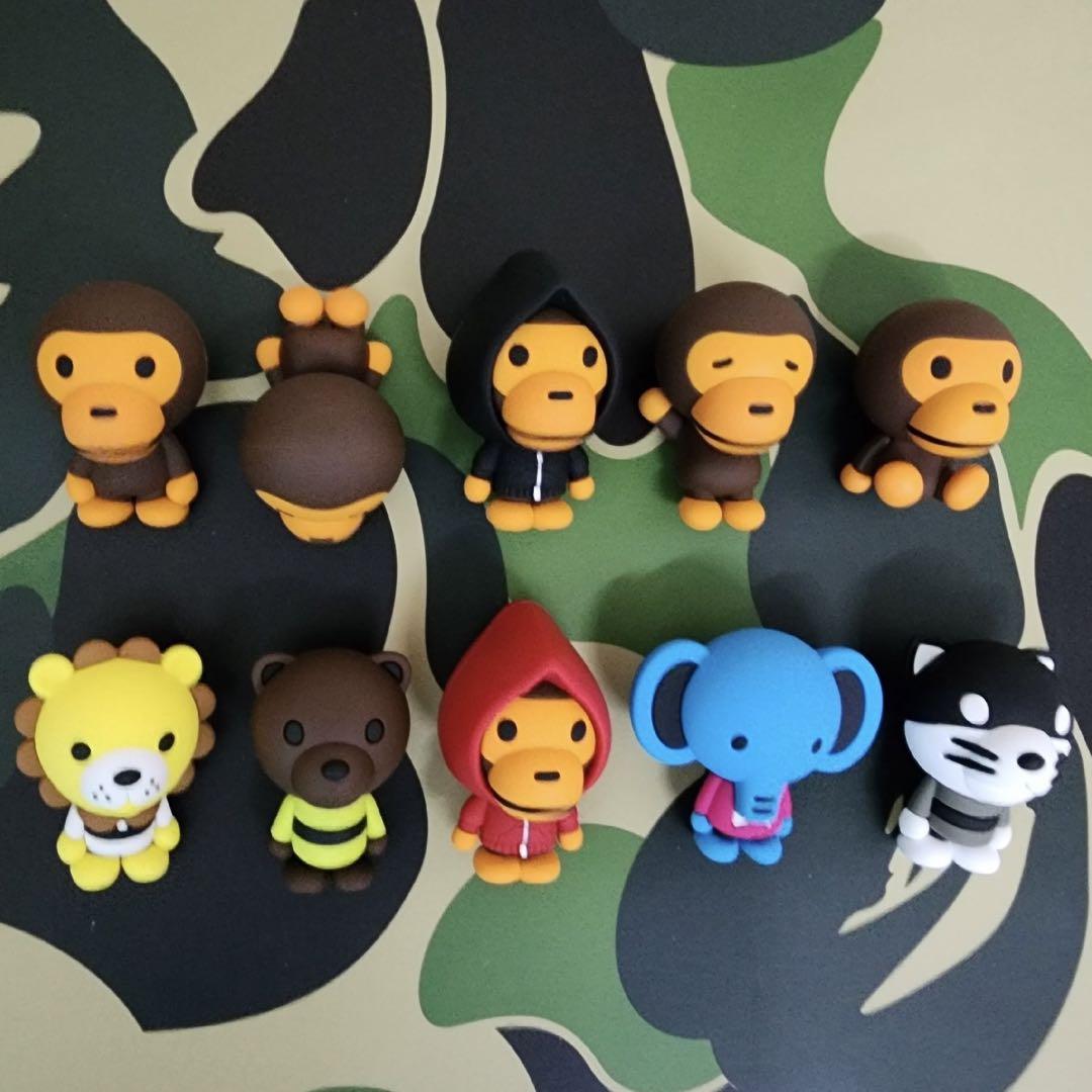 A BATHING APE BAPE BABY MILO フィギュア 1 セット