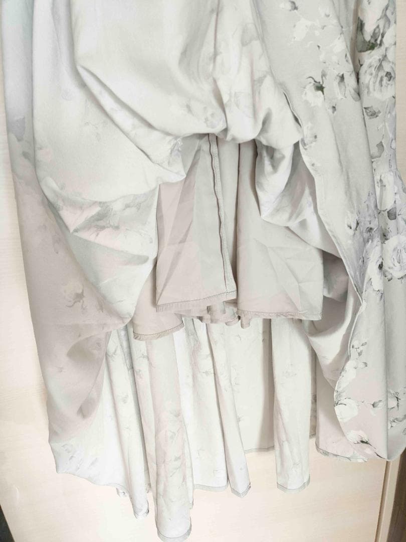 Rosé Muse ロゼミューズ rose print flare dress