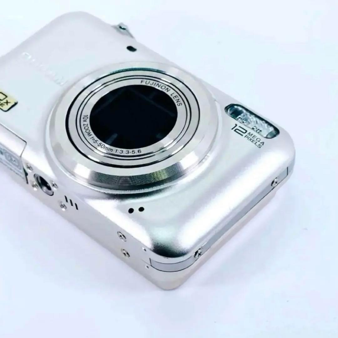美品✨FUJIFILM FinePix JZ300 デジカメ シルバー 動作品