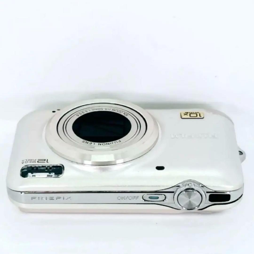 美品✨FUJIFILM FinePix JZ300 デジカメ シルバー 動作品