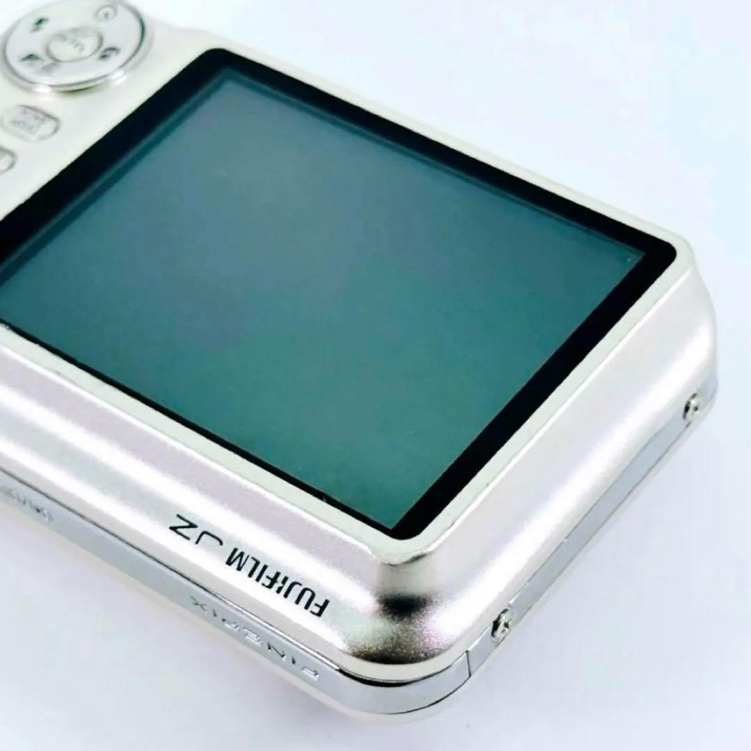 美品✨FUJIFILM FinePix JZ300 デジカメ シルバー 動作品
