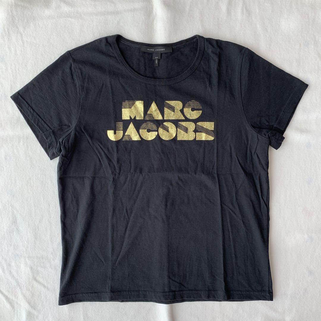 MARC JACOBS ブラック Tシャツ XS MARC JACOBS - MARC JACOBS マークジェイコブス Tシャツ サイズ