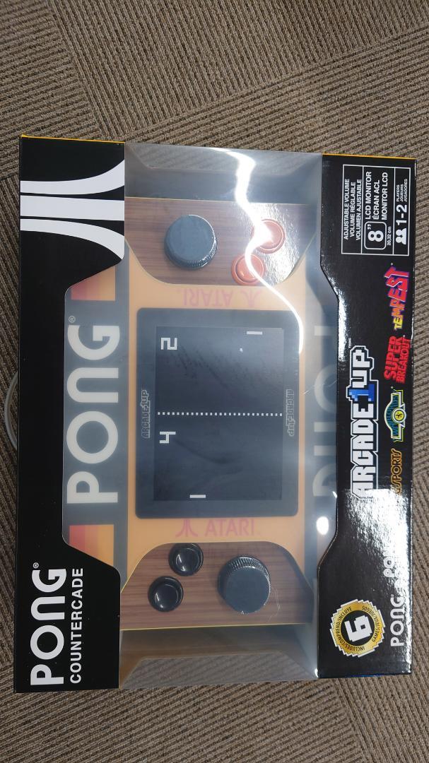 新品 アーケード1UP Arcade1Up PONG Counter-cade