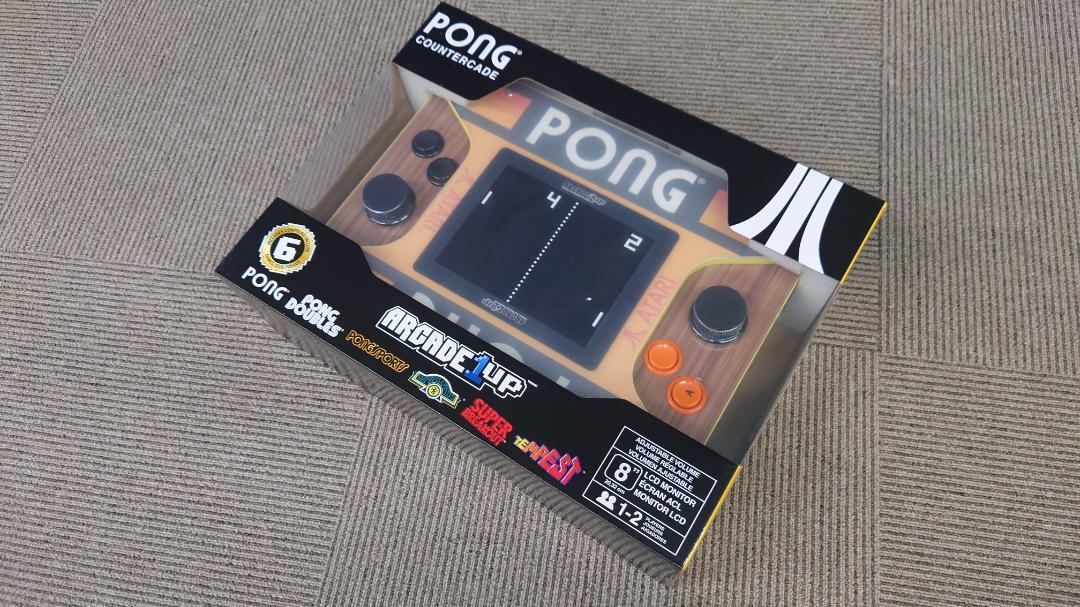 新品 アーケード1UP Arcade1Up PONG Counter-cade