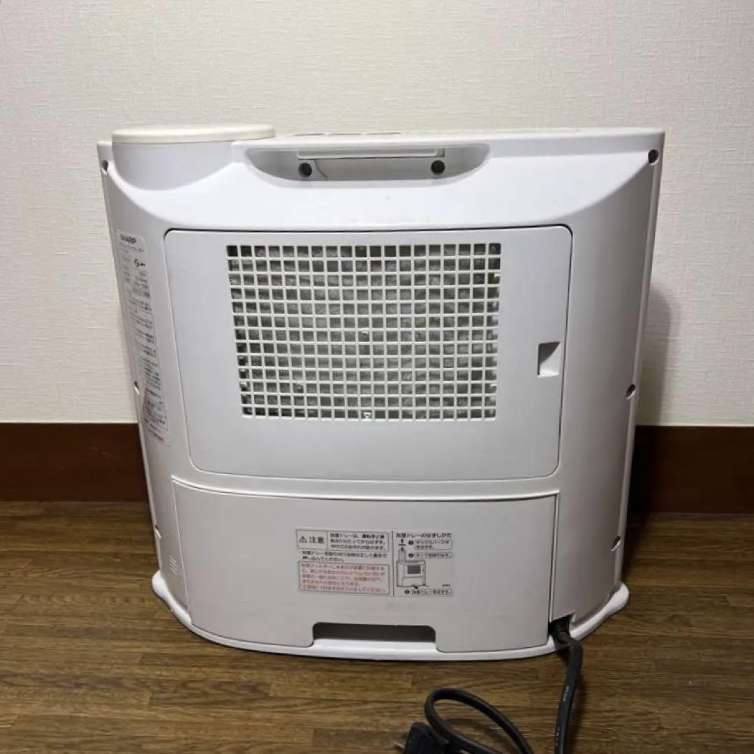 SHARP プラズマクラスター 加湿セラミックファンヒーター ホワイト