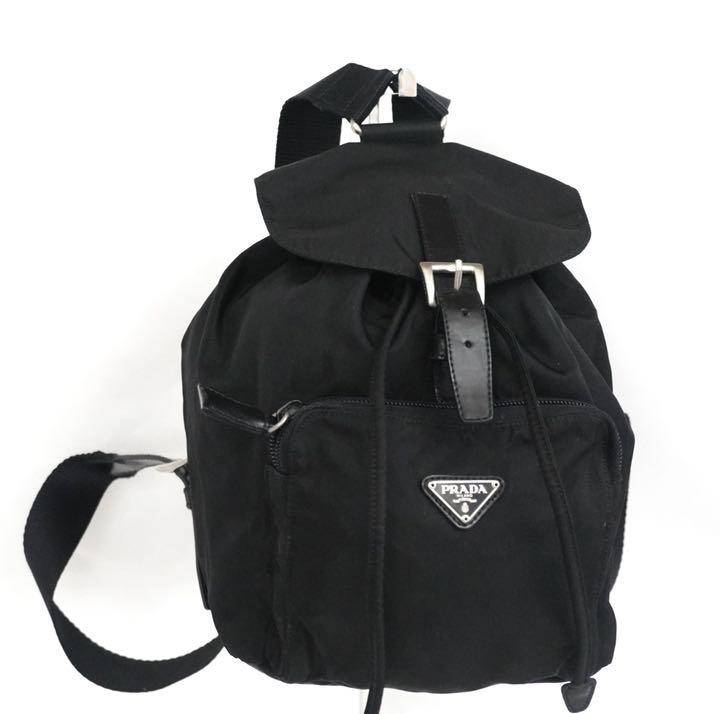 オススメ⋧ PRADA 白タグ リュック ナイロン s2npC-m85880224094 プラダ 正規店購入 三角プレート フリマなら
