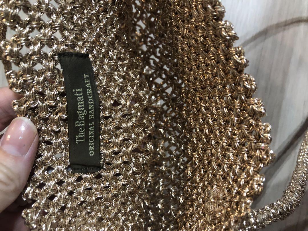 BAGMATI/バグマティ　SMALLROUND MACRAME マクラメバッグ