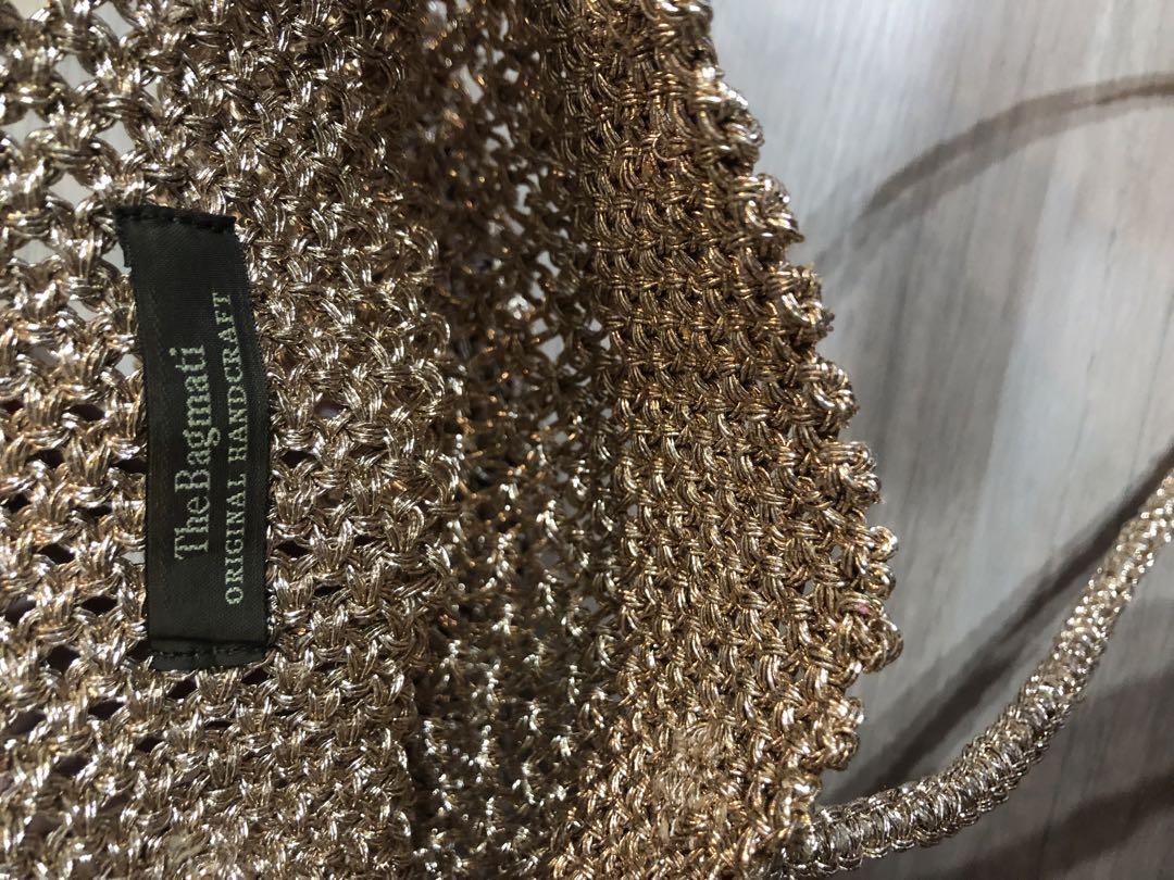 BAGMATI/バグマティ　SMALLROUND MACRAME マクラメバッグ