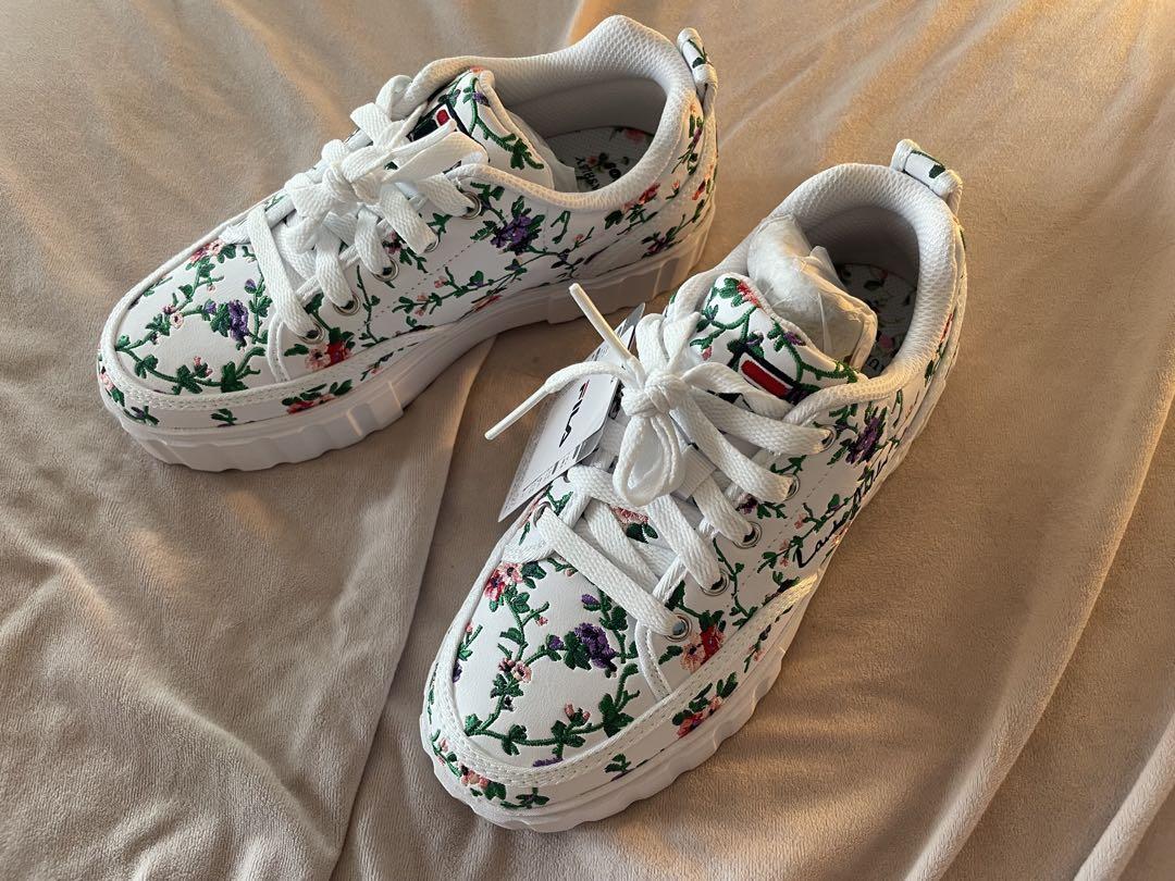 FILA ローラ・アシュレイ 花柄 厚底スニーカー 新品タグ付き・未使用