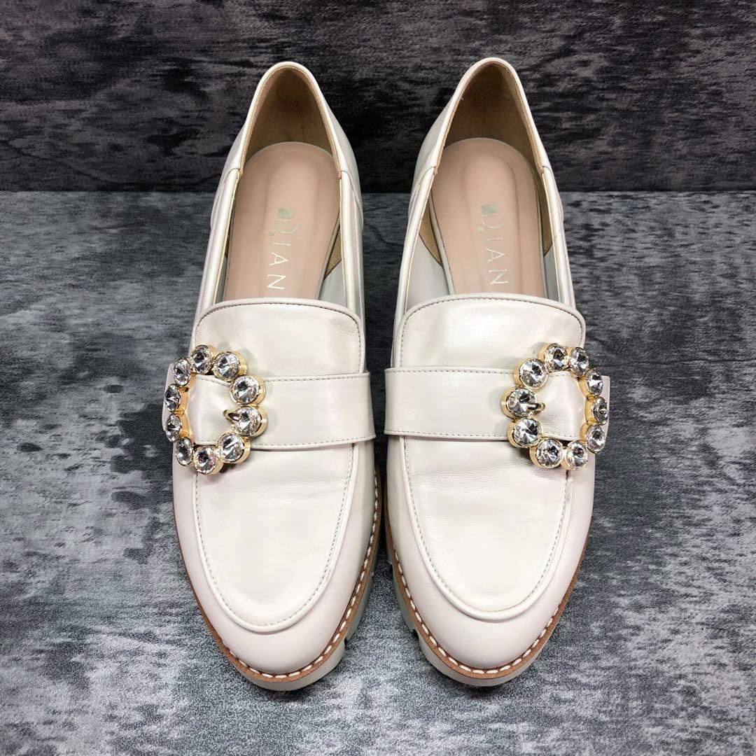 ✨美品✨ダイアナ DIANA ローファー【23】パール トラックソール
