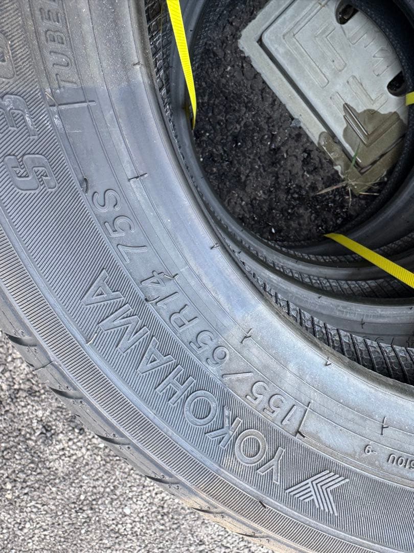 Yokohama S306 155/65R14 タイヤ 4本セット Yokohama S306 155/65R14 タイヤ 4本セット