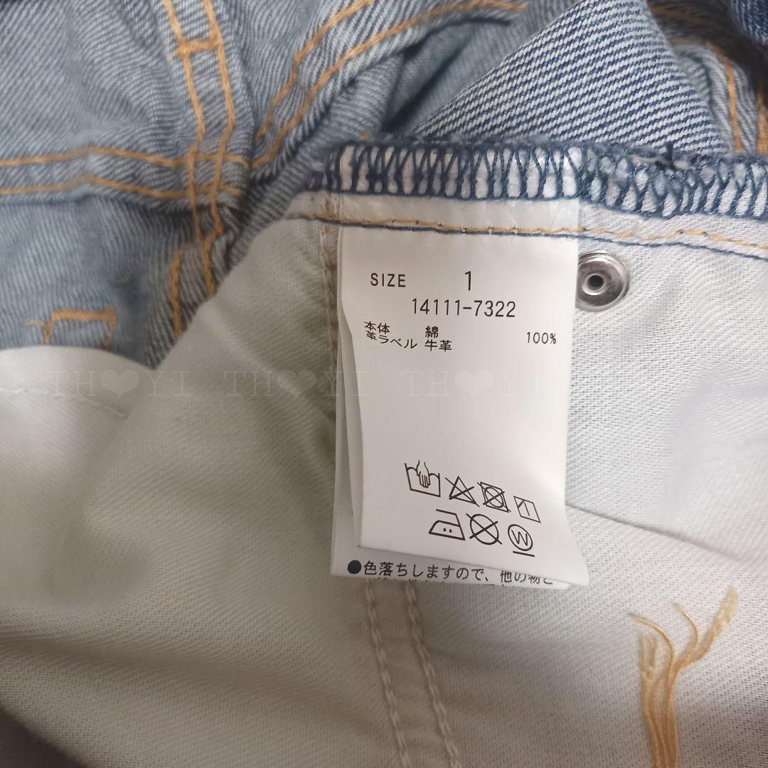 クラネ SECOND DENIM PANTS ブルー サイズ1 クラネ SECOND DENIM PANTS ブルー サイズ1