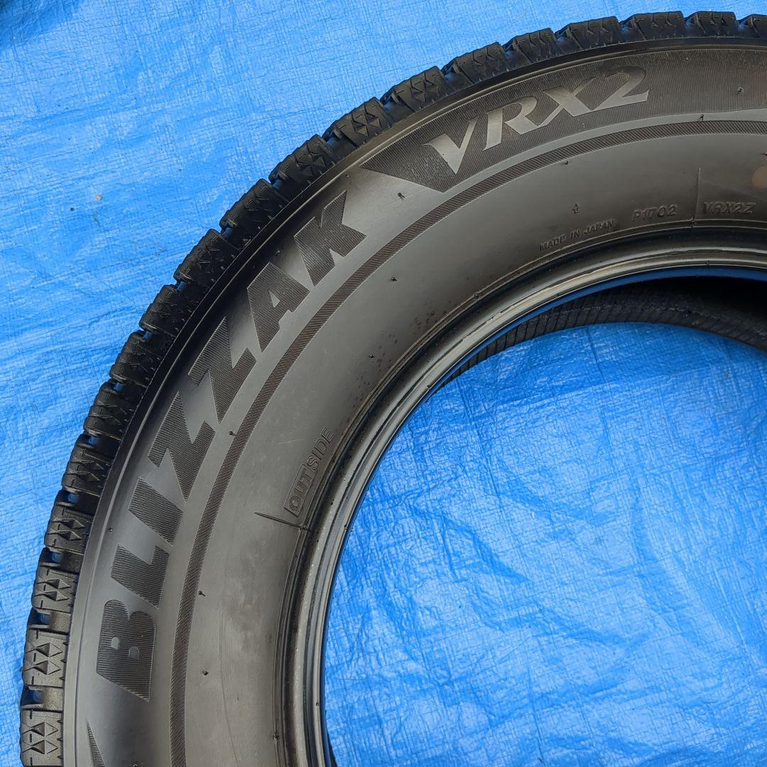②215/65R16 ブリヂストンVRX2 溝高2本 送料込み
