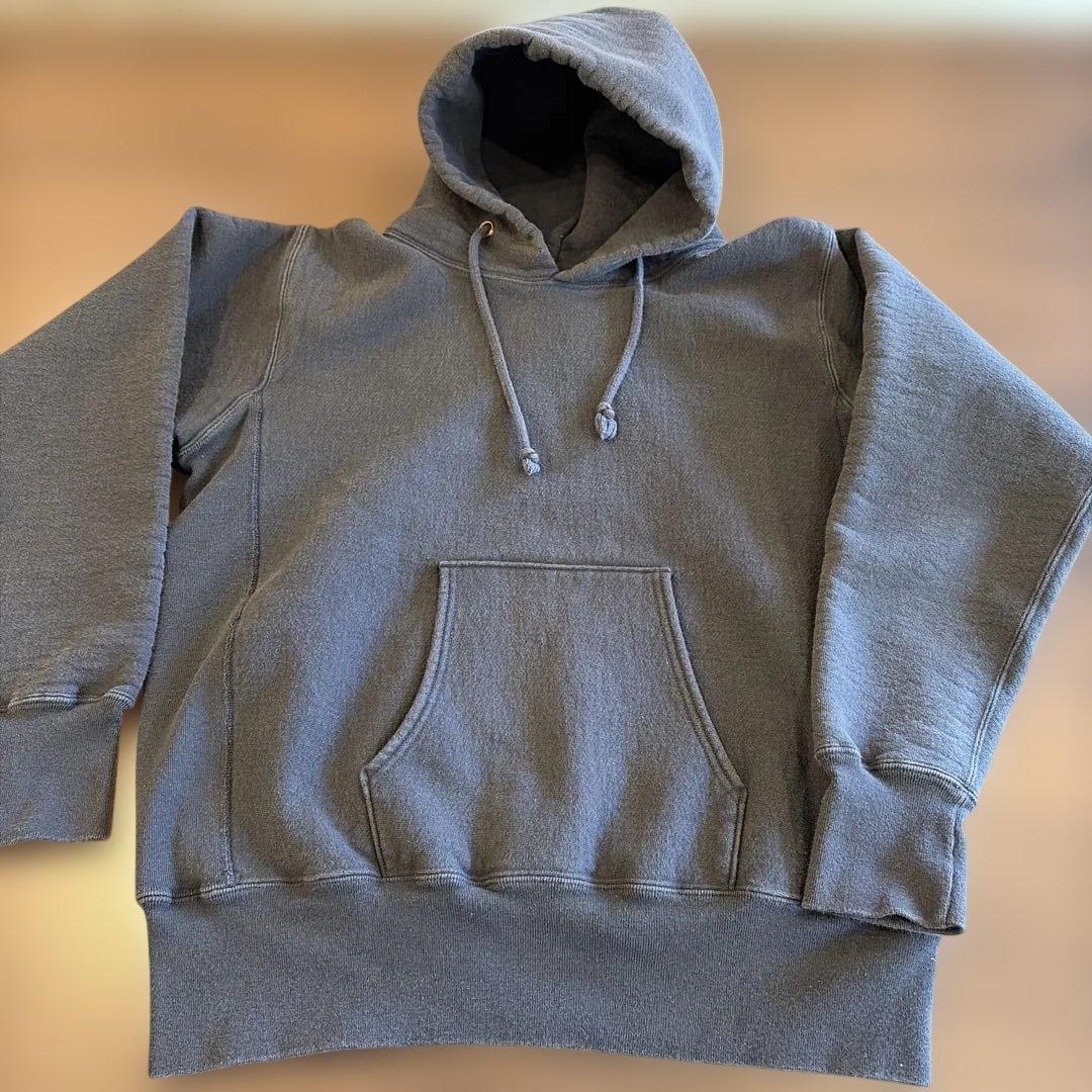 USA製　単色赤タグ　チャンピオンリバースウィーブ　スウェットパーカー　XL