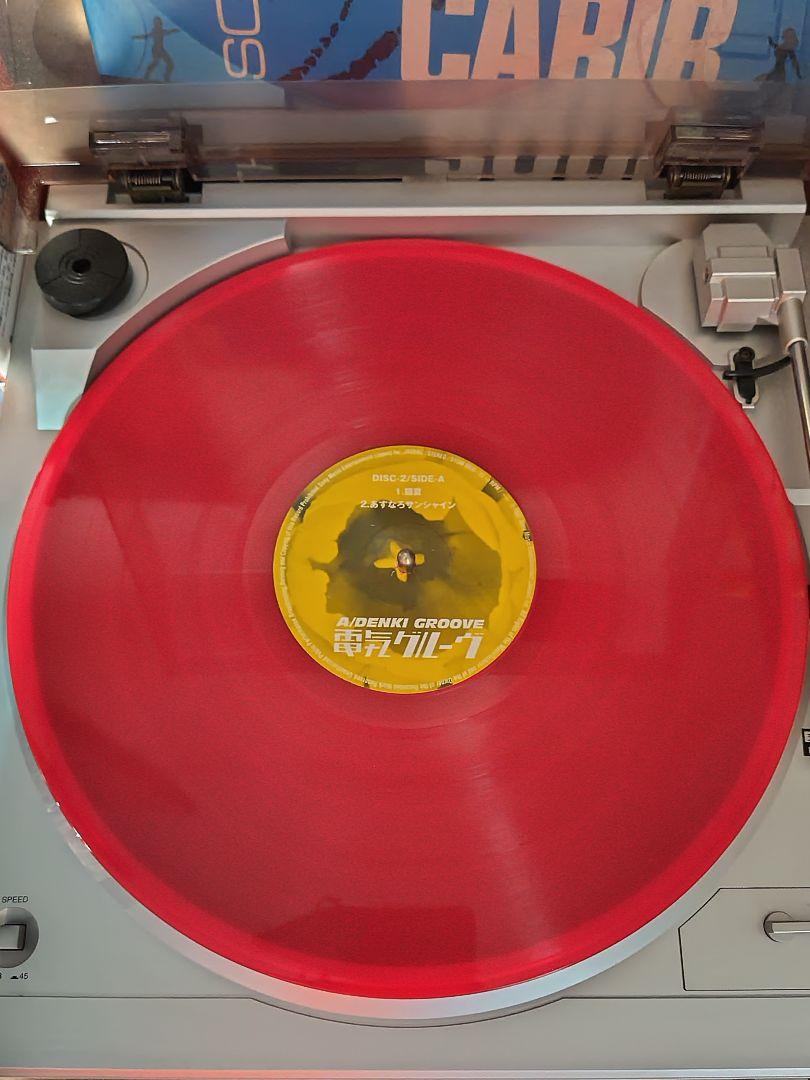 電気グルーヴ 2枚組LP レコード A エース 電気グルーヴ / A(エース) / 2LP（赤盤カラーレコード）（C