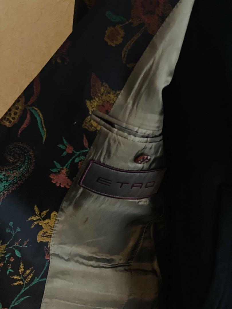 ジャケット・アウター ETRO paisley jacquard tailored jacket