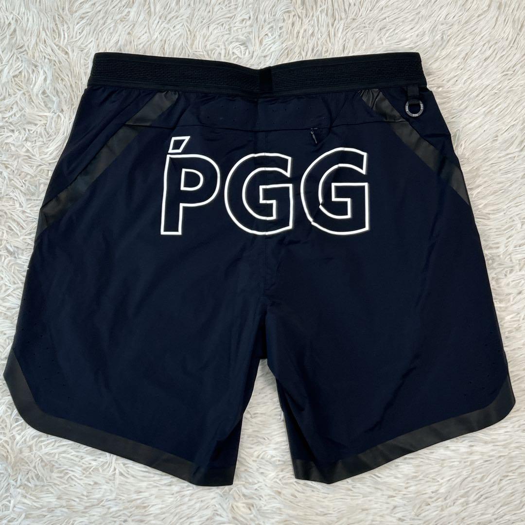 PEARLY GATES ネイビーショートパンツ サイズ4 新品タグ付き Pearly Gates PGG ショートパンツ ネイビー L