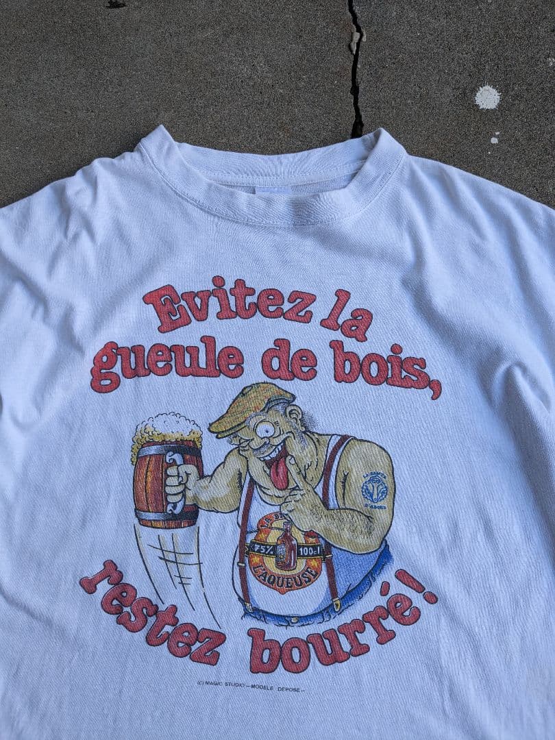 貴重 vintage evitez la gueule de bois