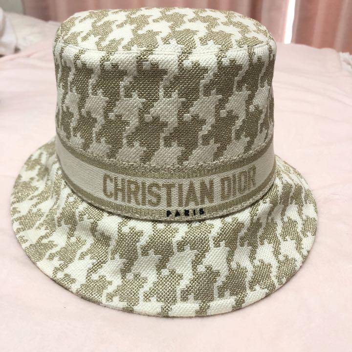 お買い得モデル Dior ボブハット 千鳥格子 ハット - www 超特価セット ほないこか!様専用 アクネ ロゴコットンツイルバケットハット ブラック ハット