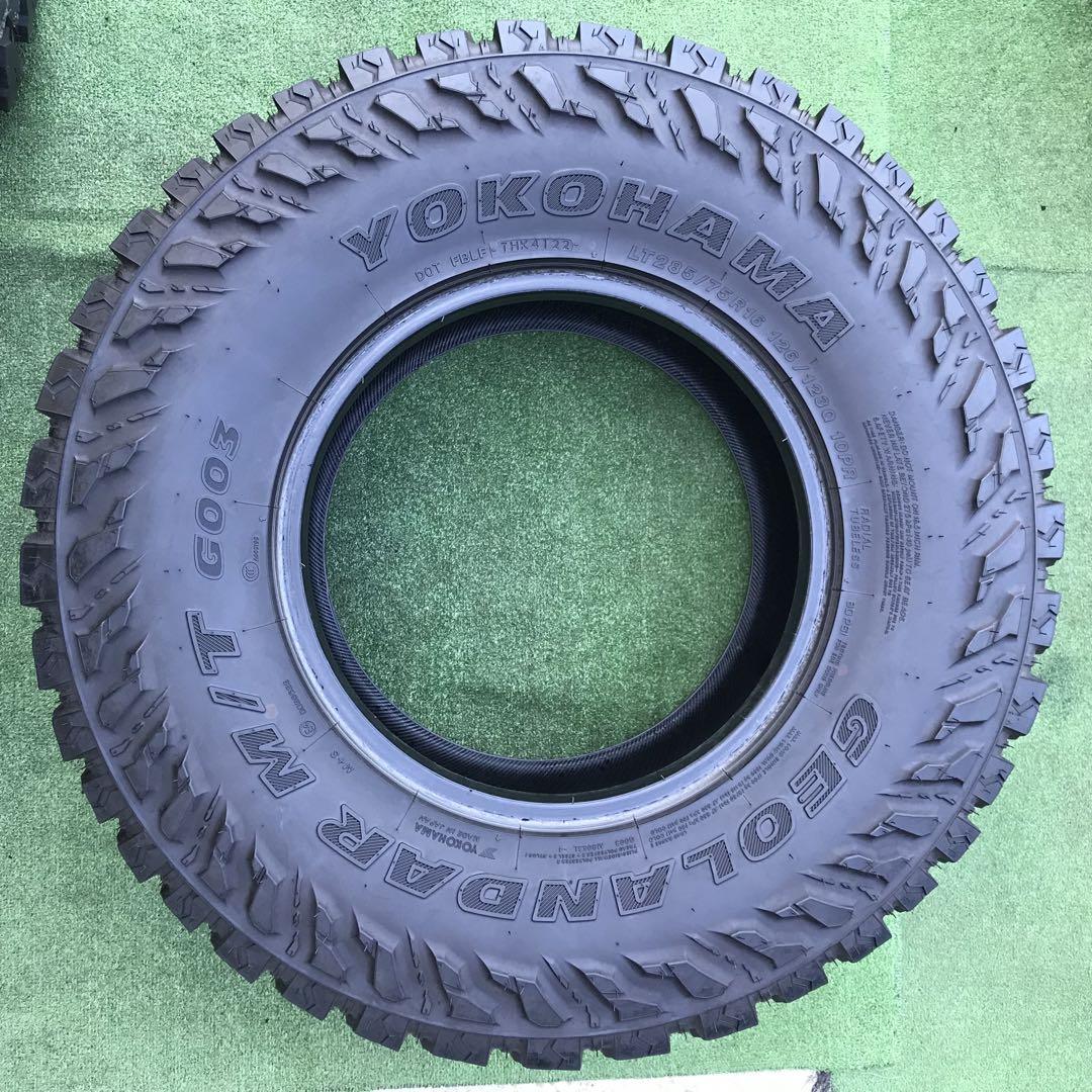 285/75 R16、YOKOHAMA GEOLANDAR M/T、2022年