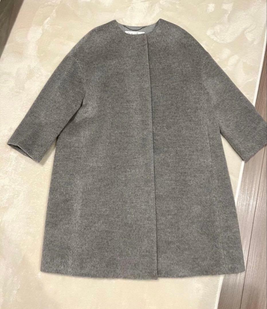 ADORE アドーア グレー ロングコートM ADORE