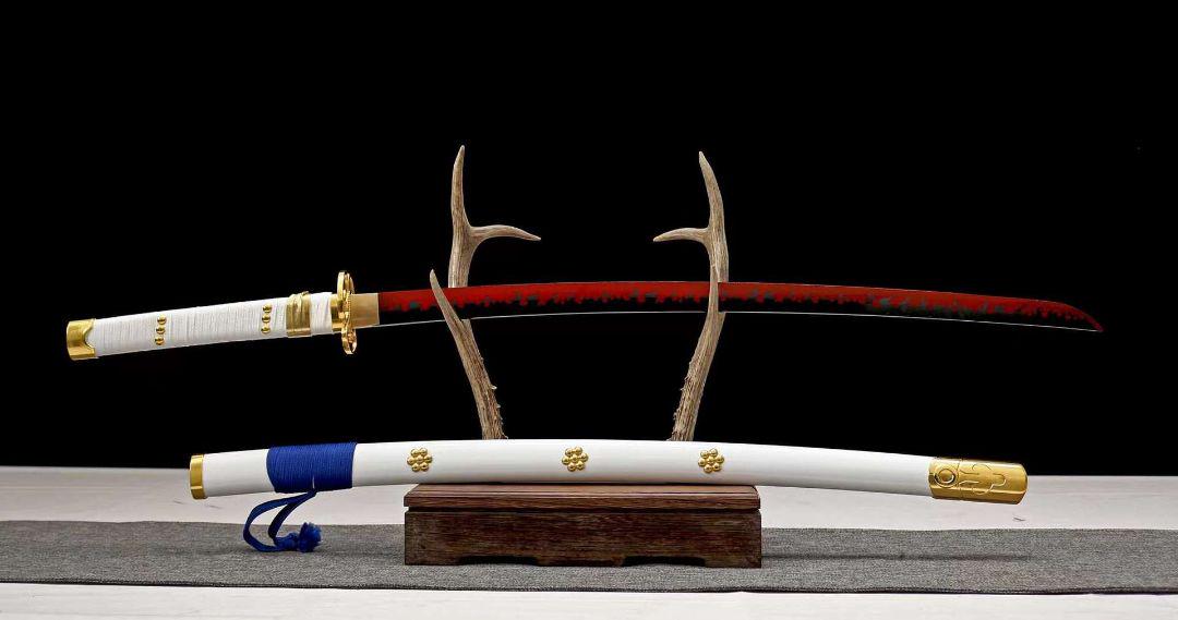 ワンピース COSゾロ三刀金属武器 天羽斬り 武具　刀装具　日本刀【海賊王】 ワンピース COSゾロ三刀金属武器 天羽斬り 武具 刀装具 日本刀