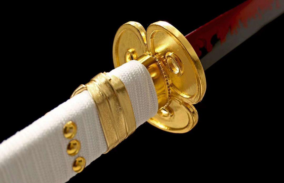 ワンピース COSゾロ三刀金属武器 天羽斬り 武具　刀装具　日本刀【海賊王】 ワンピース COSゾロ三刀金属武器 天羽斬り 武具 刀装具 日本刀