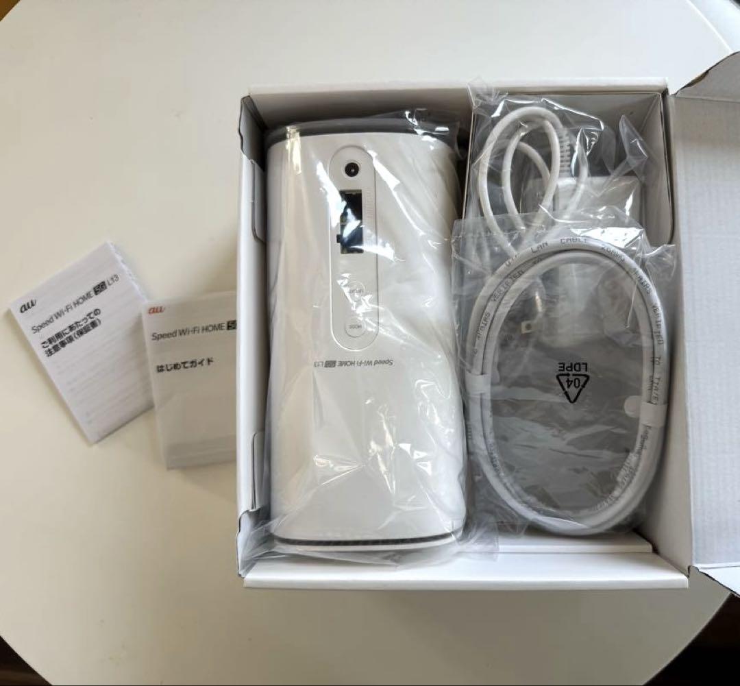 ZTE Speed Wi-Fi HOME 5G L13 ホワイト ホームルーター