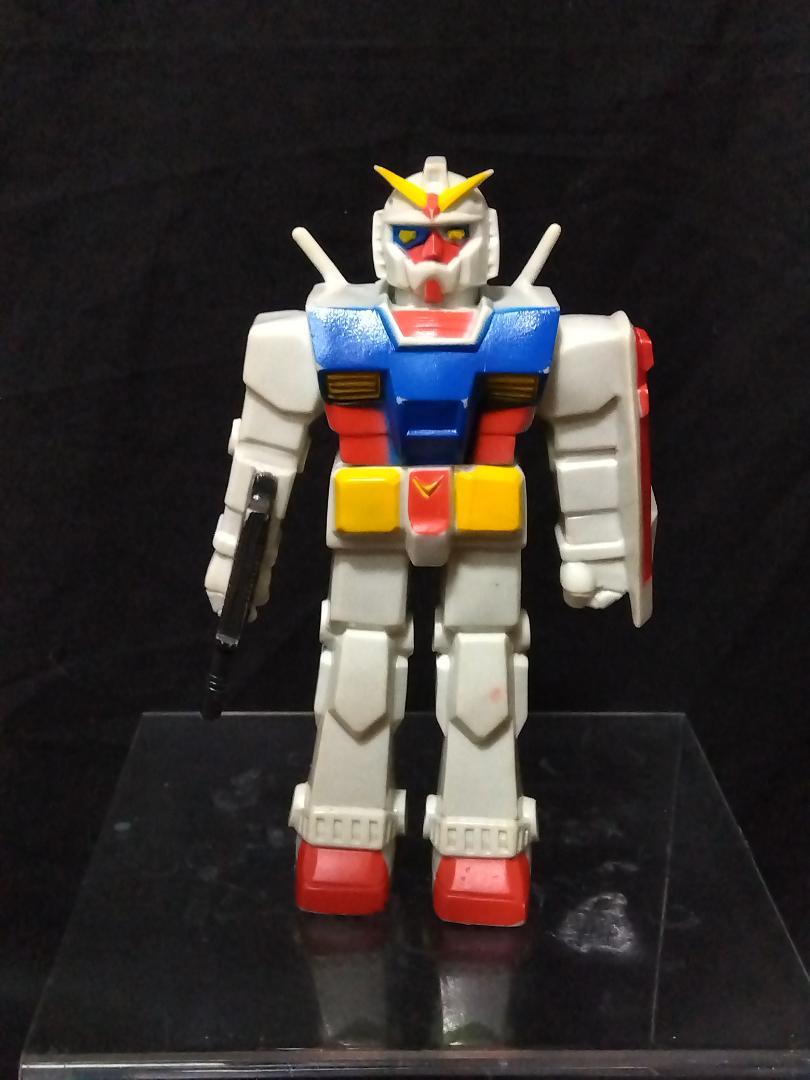 クローバー 機動戦士ガンダム ソフビ ミニサイズ 初期版 当時物