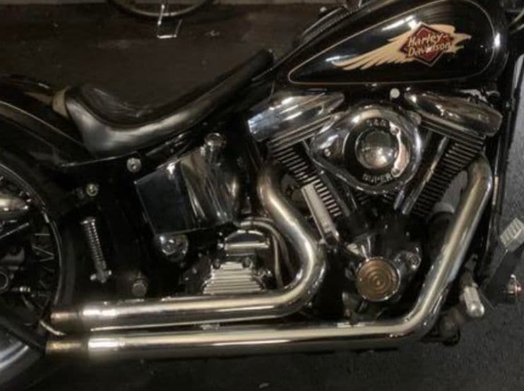 ハーレー エボ ソフテイル用 バンスアンドハインズ マフラー