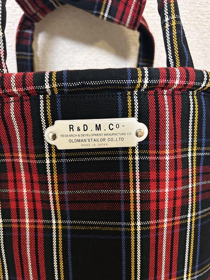 R&D.M.C. チェック柄バッグ