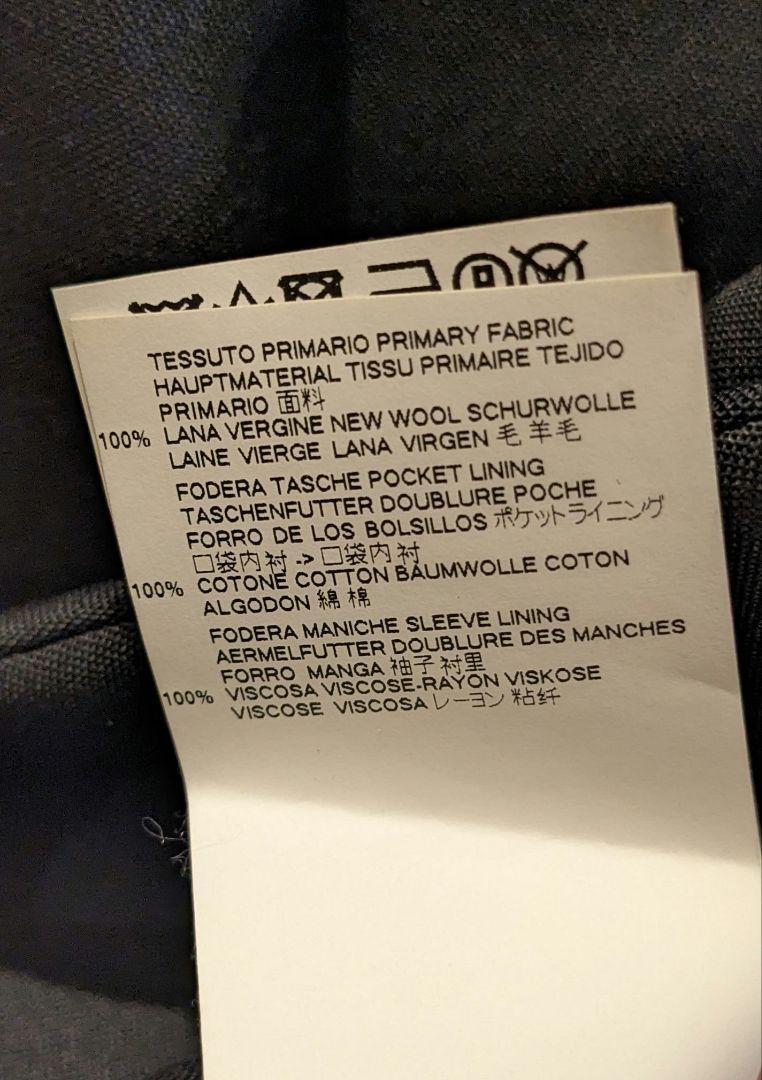 Maison Margiela ノーカラージャケット 黒 サイズ44 画像5