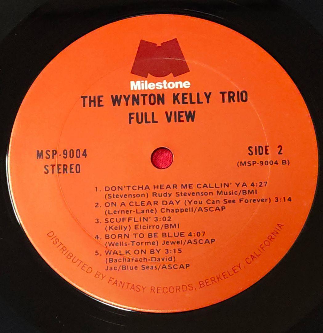 【ジャズ】The Wynton Kelly Trio / Full View