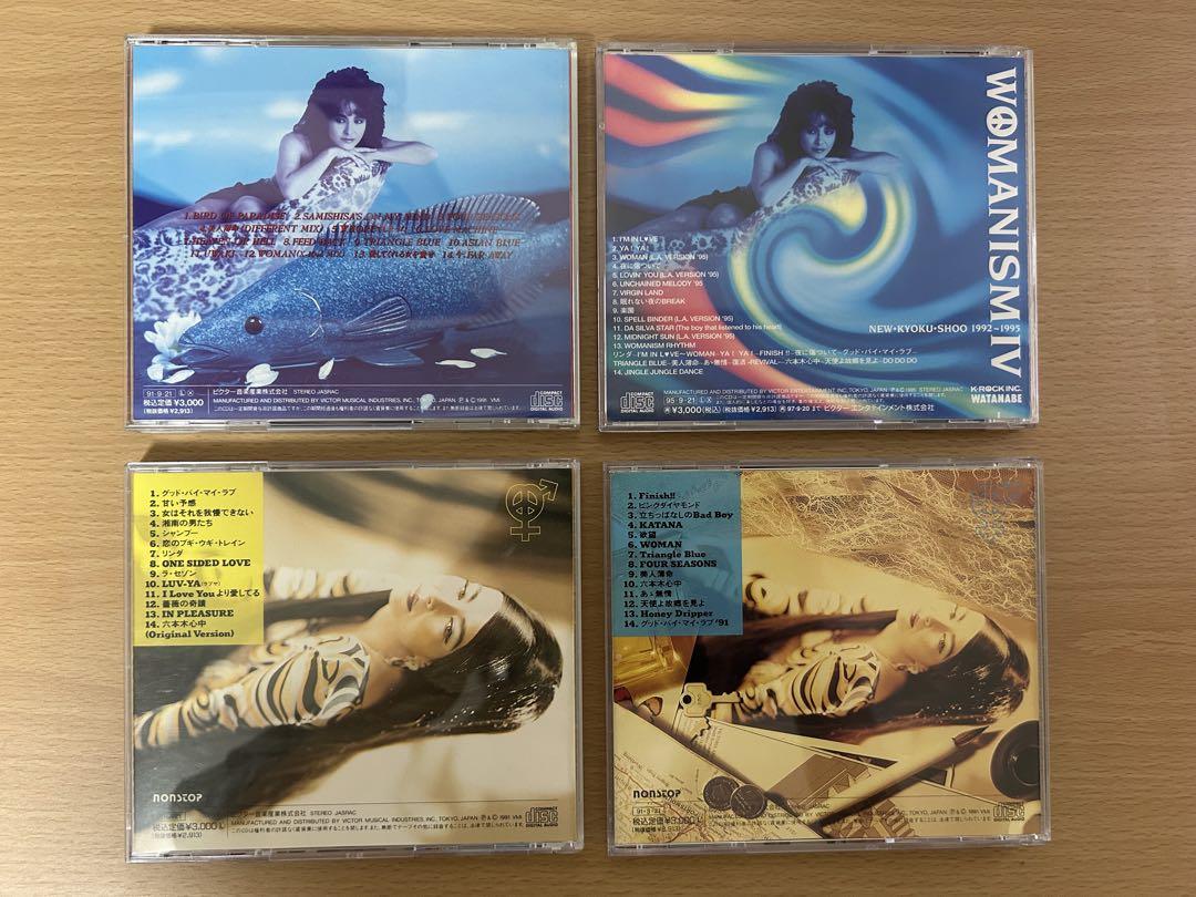 アン・ルイス WOMANISMシリーズ CD4枚 ベストアルバム バラード