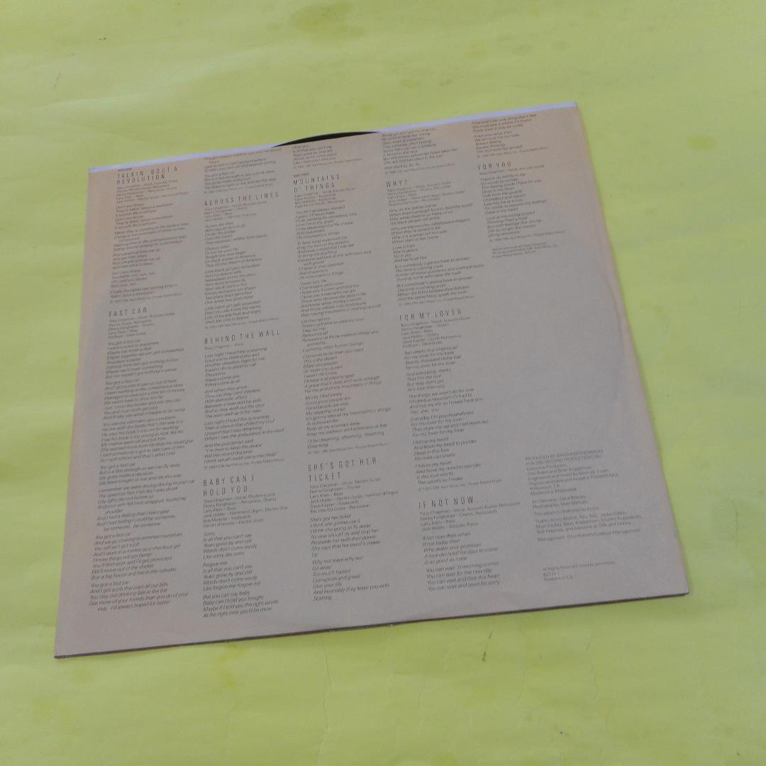 【LP】 Tracy Chapman トレイシー・チャップマン 【LP】 Tracy Chapman トレイシー・チャップマン