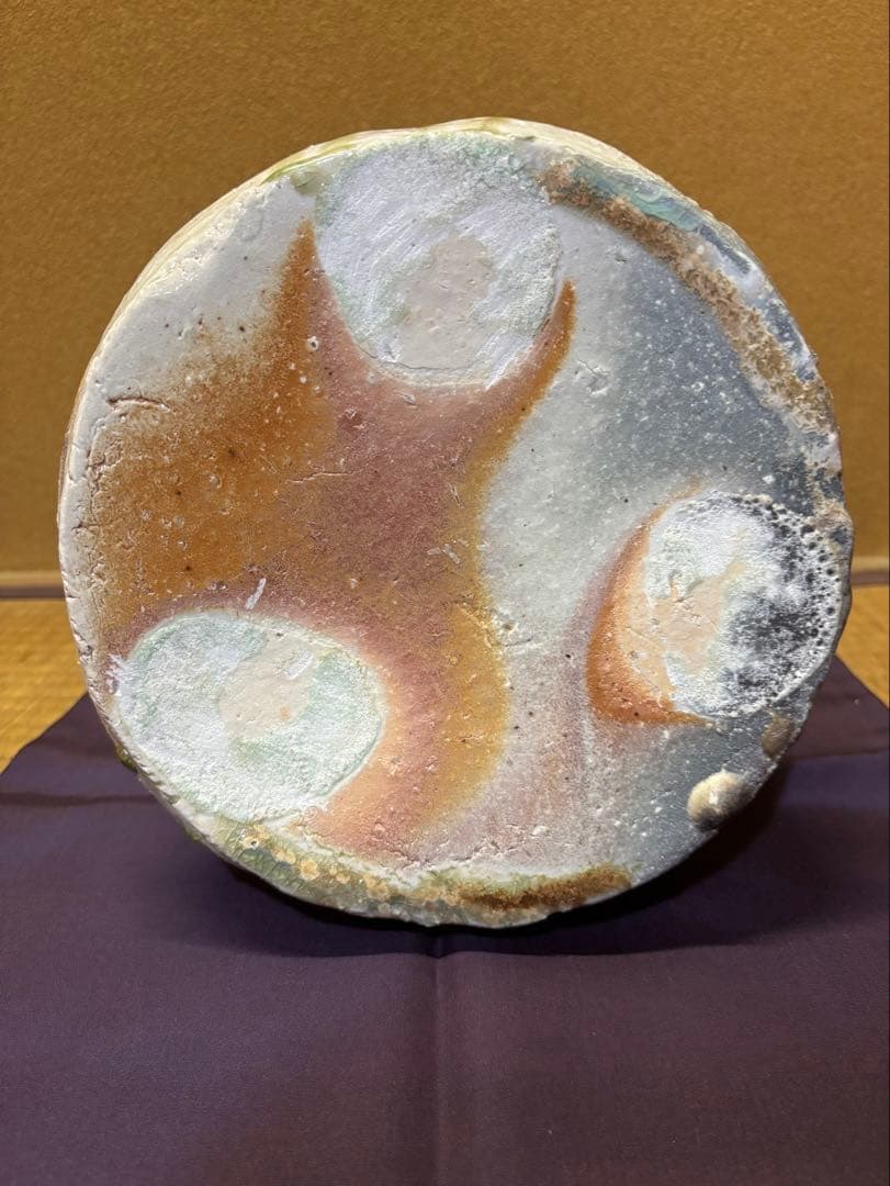 寺垣外窯 杉本貞光 伊賀 水指 「清泉」 東隆真 箱書 信楽焼 茶道具 寺垣外窯 杉本貞光 伊賀 水指 「清泉」 東隆真 箱書 信楽焼 茶道具