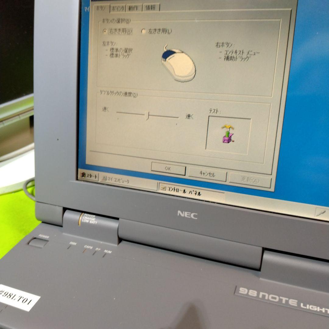 ■NEC PC-98NOTE PC-9821Lt/350A ジャンク □NEC PC-98NOTE PC-9821Lt/350A ジャンク