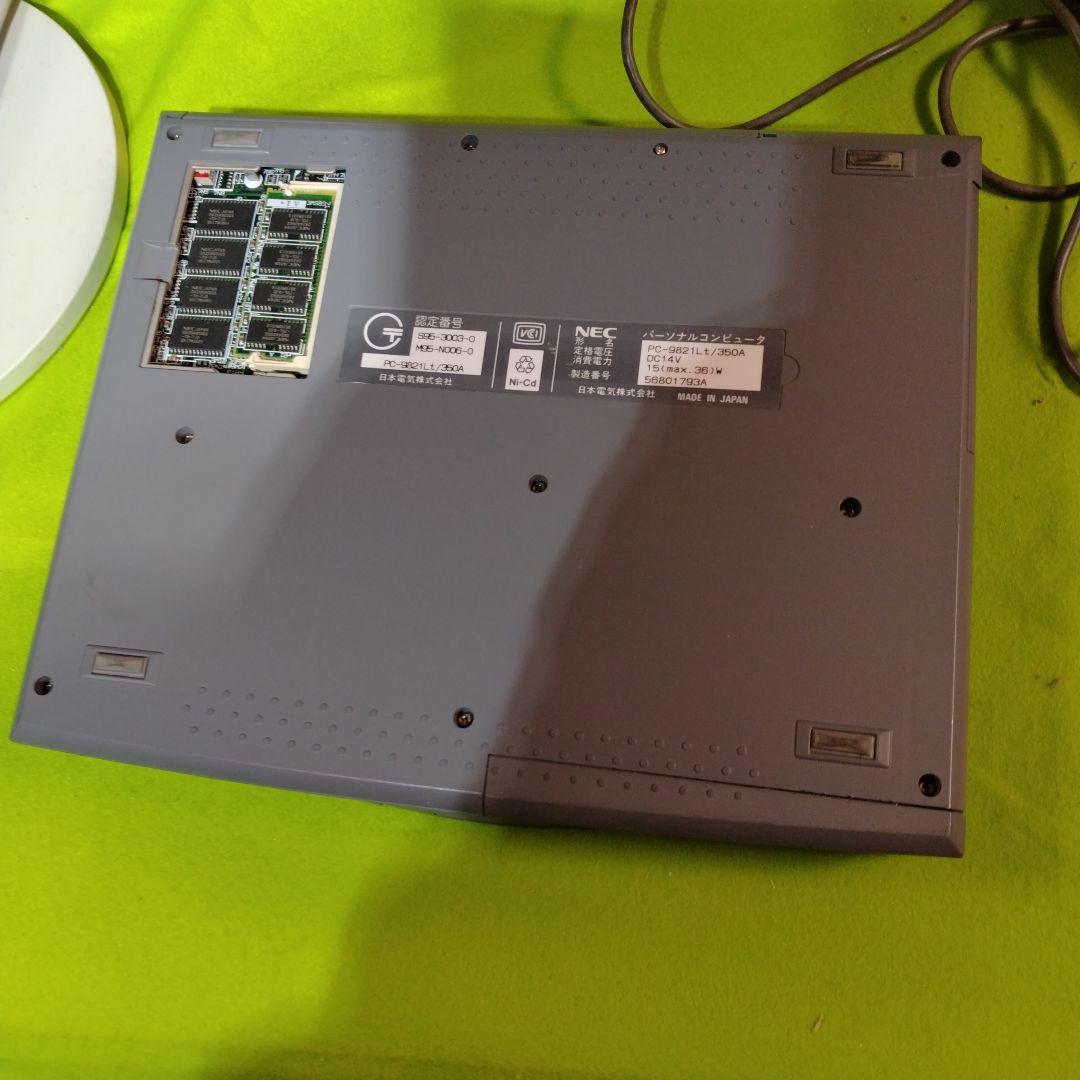 ■NEC PC-98NOTE PC-9821Lt/350A ジャンク □NEC PC-98NOTE PC-9821Lt/350A ジャンク - メルカリ